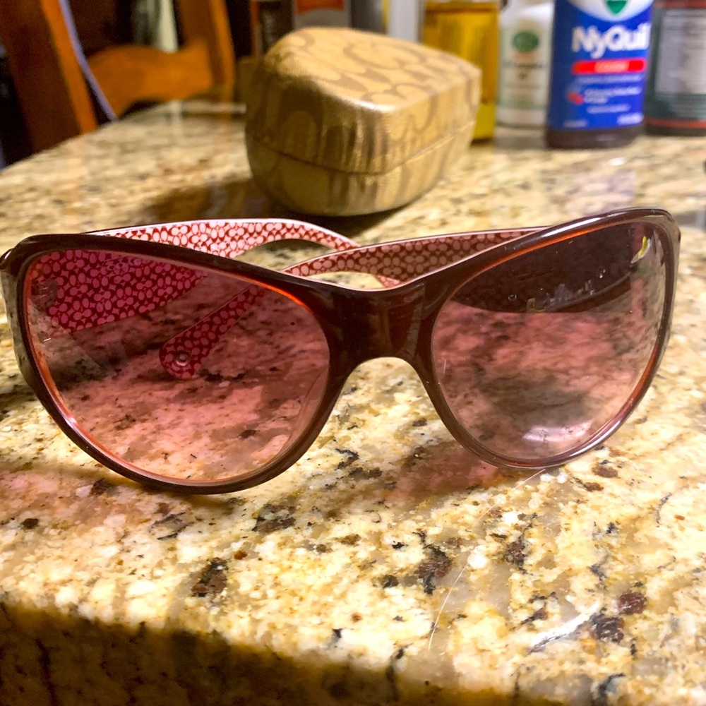 Coach Monogram Sunglasses w/ Case